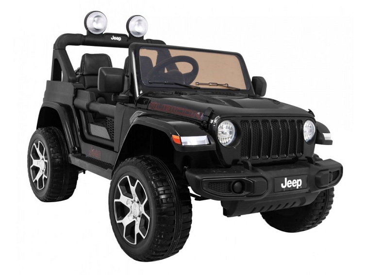 Elektrické auto pro děti Jeep Wrangler Rubicon | černá
