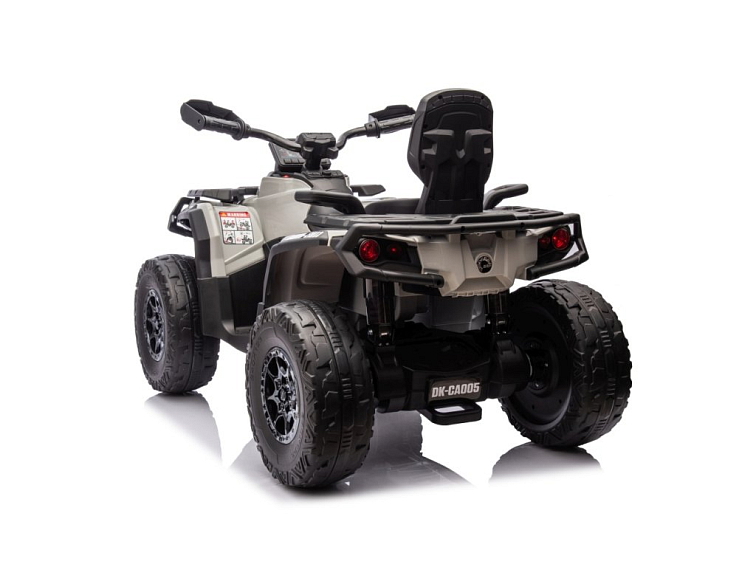 Dětská čtyřkolka CAN-AM Outlander | 180W | s dálkovým ovladačem | šedá