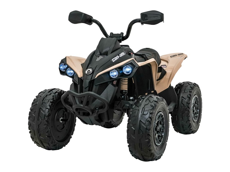 Dětská elektrická čtyřkolka CAN-AM Maverick | 2x200W | khaki