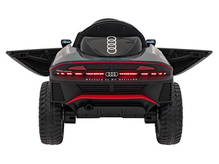 Dětský elektrický dakarský speciál Audi RSQ E-TRON šedá