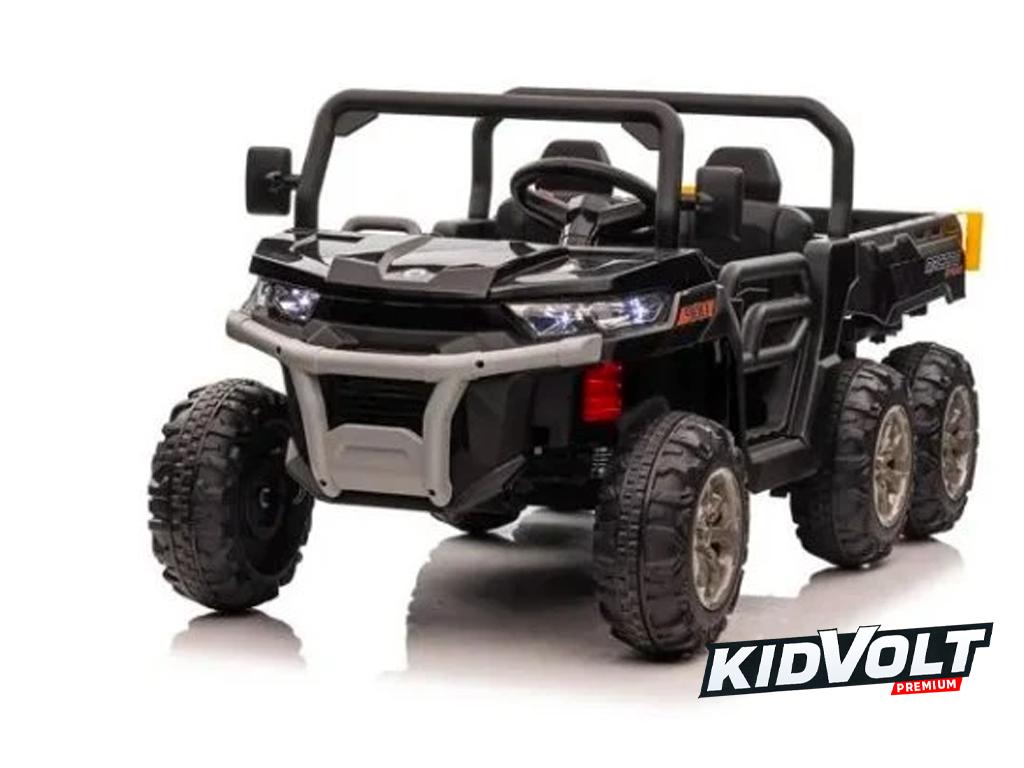 Elektrické auto buggy | šestikolka | 180W | černá