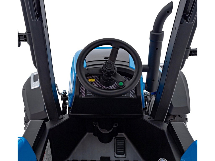 Elektrický traktor s valníkem pro děti BLAST 206 | 2x200W | + BOX 7Ah | modrá