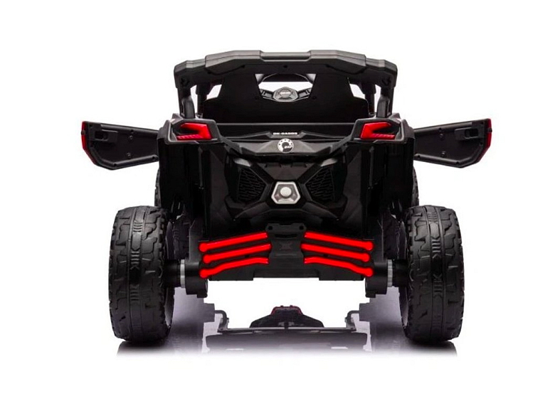 Dětská buggy CAN-AM Maverick 4x200W 10Ah - červená