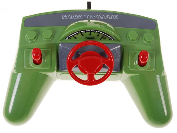 Traktor s přívěsem | dálkové ovládání | 1:28 | zelená