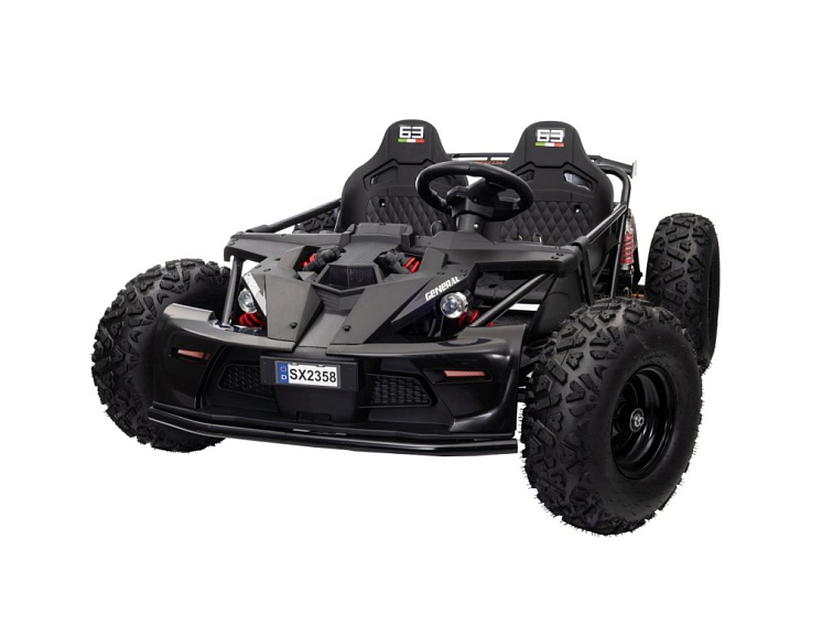 Elektrické autíčko buggy GENERAL 63 | 800W | černá