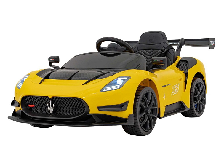 Dětské elektrické autíčko Maserati MC20 GT2 - žlutá