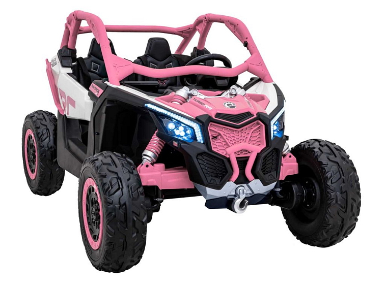 Dětská buggy CAN-AM Maverick XXL 4x200W - růžová