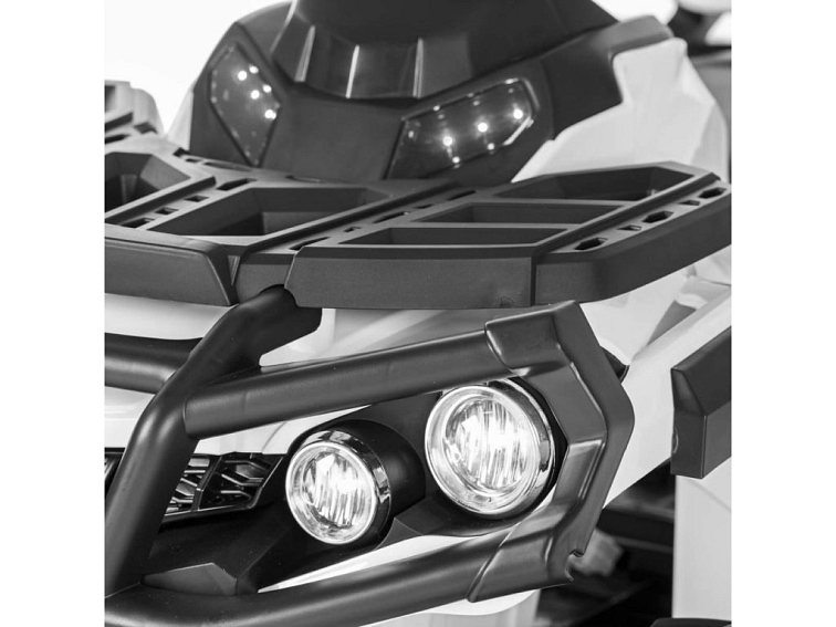 Dětská elektrická čtyřkolka ATV (bez ovladače) | 2x45W | bílá