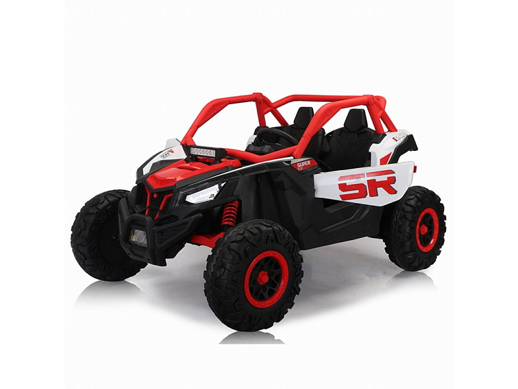 Dětská elektrická buggy SUPER 66 | 4x75W | červená