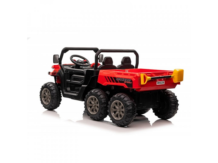 ELEKTRICKÉ DĚTSKÉ AUTO BUGGY, ŠESTIKOLKA 4X200W 7AH + EXTRA 7AH - červená