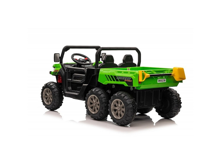 Elektrické dětské auto buggy, šestikolka 4x200W 10Ah - zelená