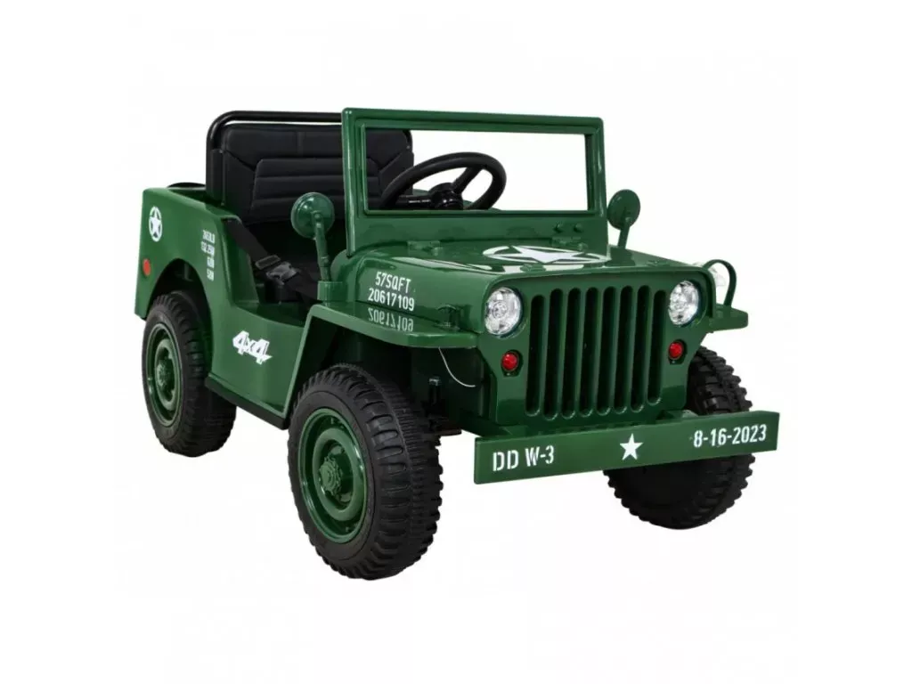 Džíp Willys 4x4 XXL | třímístný | 12V | písková