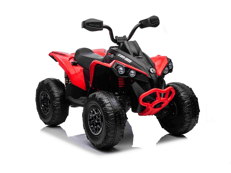 Dětská elektrická čtyřkolka CAN-AM Maverick | 2x200W | červená