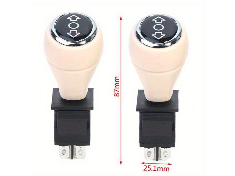 Páka pro přepínání směru jízdy - béžová