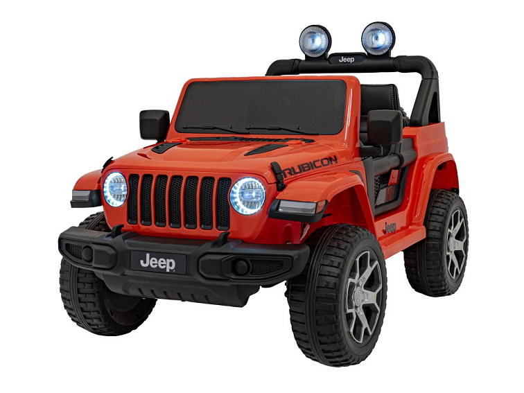 Elektrické auto pro děti Jeep Wrangler Rubicon | oranžová