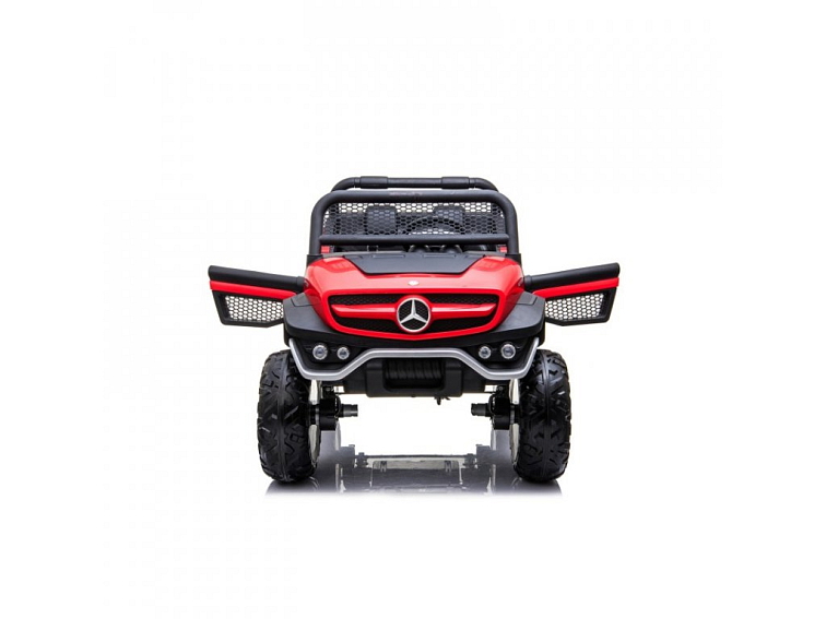 Elektrické auto Mercedes UNIMOG | 4x4 | 12V | červená