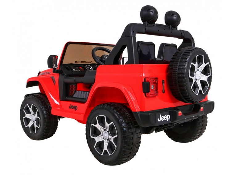 Elektrické auto pro děti Jeep Wrangler Rubicon | červená