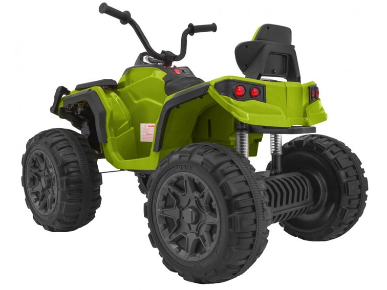 Dětská elektrická čtyřkolka ATV (dálkový ovladač) | 2x45W | zelená