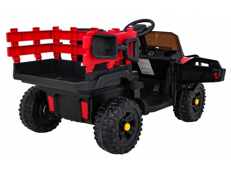 Dětské elektrické autíčko - Farmer pick-up | 2x35W | červená