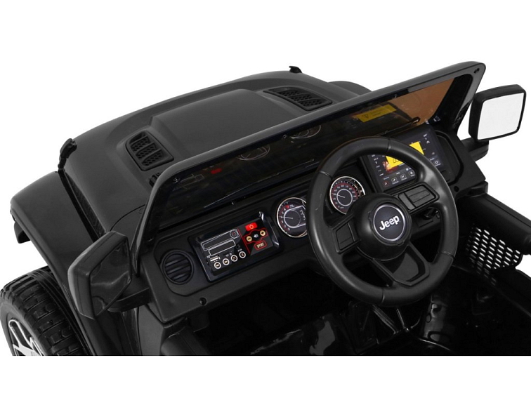 Elektrické auto pro děti Jeep Wrangler Rubicon | černá