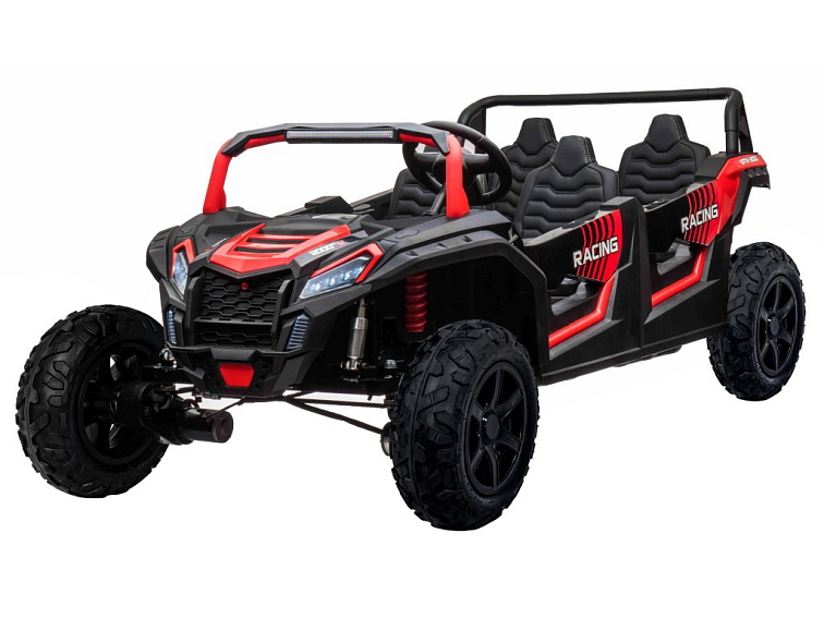 Buggy UTV 2000 4x4 | 4 místa | Li-ion baterie | červená