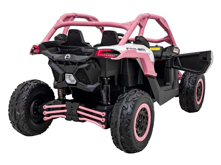 Dětská buggy CAN-AM Maverick XXL 4x200W - růžová