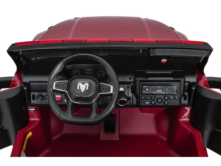 Elektrické autíčko RAM 3500 | 400W | červená HASIČI