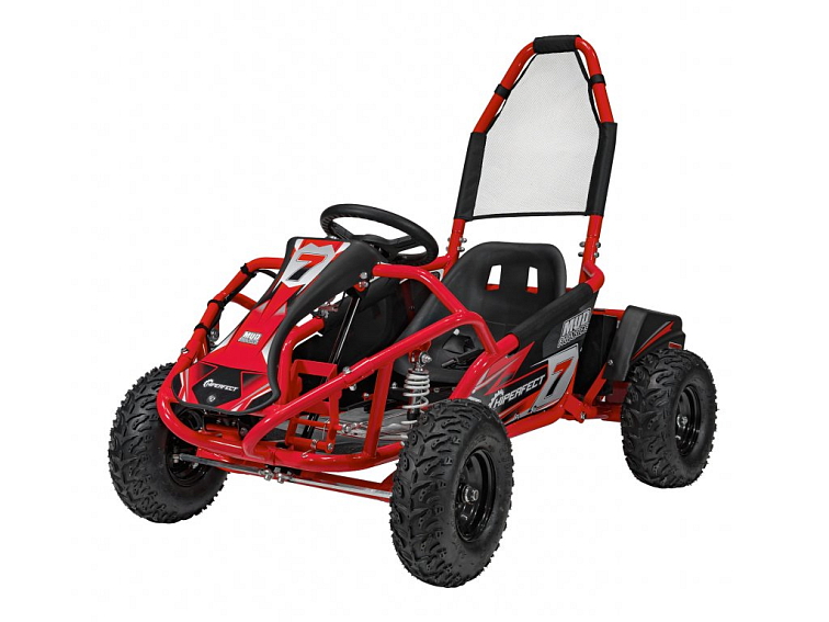 Dětská buggy MONSTER MUD 35km/hod 1000W - červená