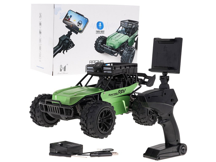 FPV Off-Road | WiFi kamera | 1:14 | zelená