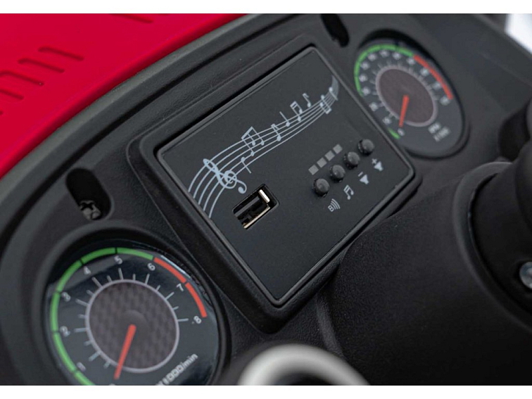 Traktor GROW 1804 | 200W | červená