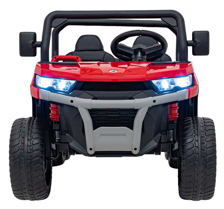 Elektrické dětské auto buggy, šestikolka 4x200W 10Ah - červená