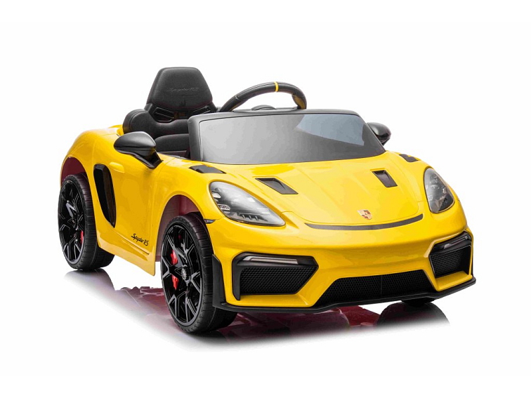 Dětské elektrické Porsche 718 Spyder | 2x45W | žlutá