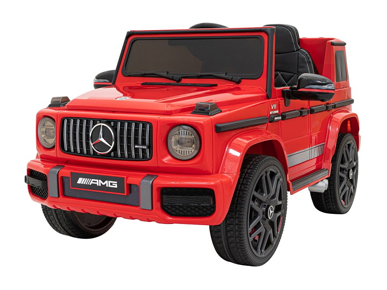 Dětské elektrické autíčko Mercedes G63 | 2x25W | červená