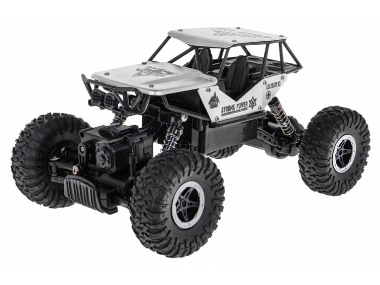 Crawler Monster | 1:18 | 4x4 | stříbrná