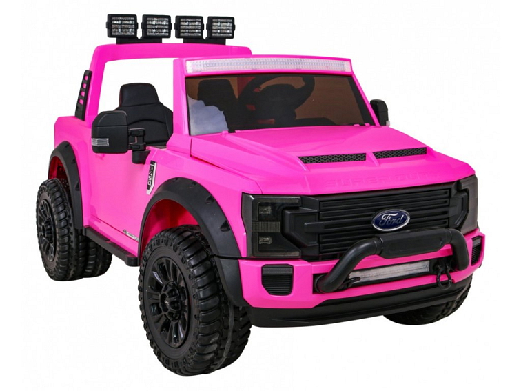 Dětský elektrický Ford Super Duty | 180W | růžová