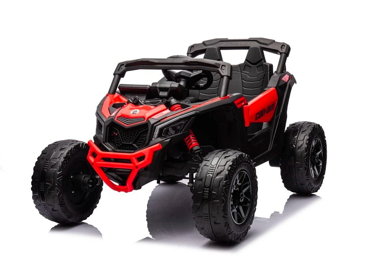 Dětská buggy CAN-AM Maverick 4x200W 10Ah - červená