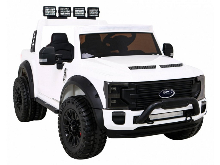 Dětský elektrický Ford Super Duty | 180W | bílá