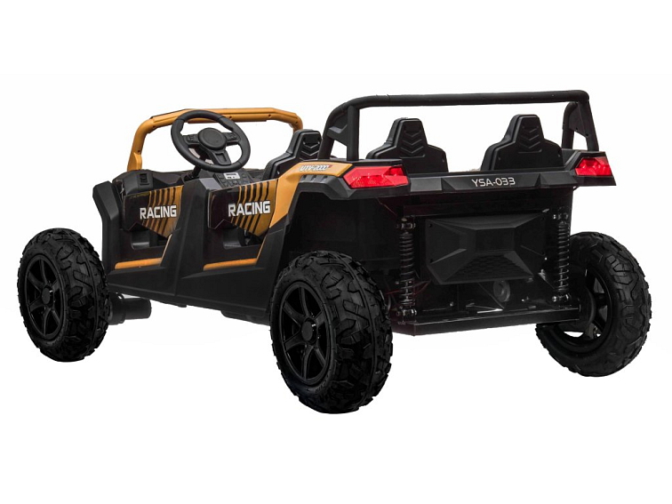 Buggy UTV 2000 4x4 | 4 místa | Li-ion baterie | zlatá