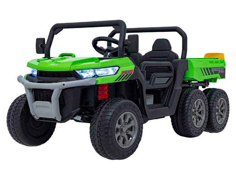 Elektrické auto buggy | šestikolka | 180W | zelená