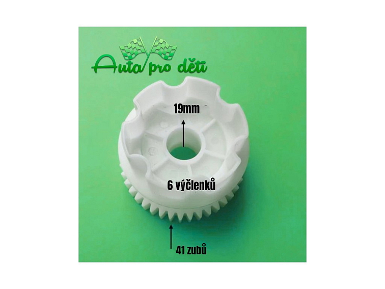 Hlavní ozubené kolo převodovky 6/41