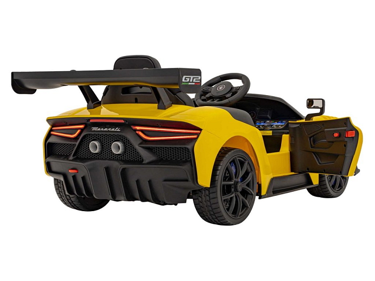 Dětské elektrické autíčko Maserati MC20 GT2 - žlutá