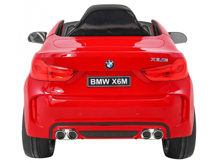 Dětské elektrické autíčko BMW X6M | lakovaná červená