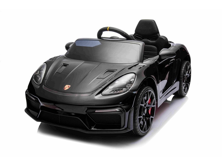Dětské elektrické Porsche 718 Spyder | 2x45W | MP4 panel | černá