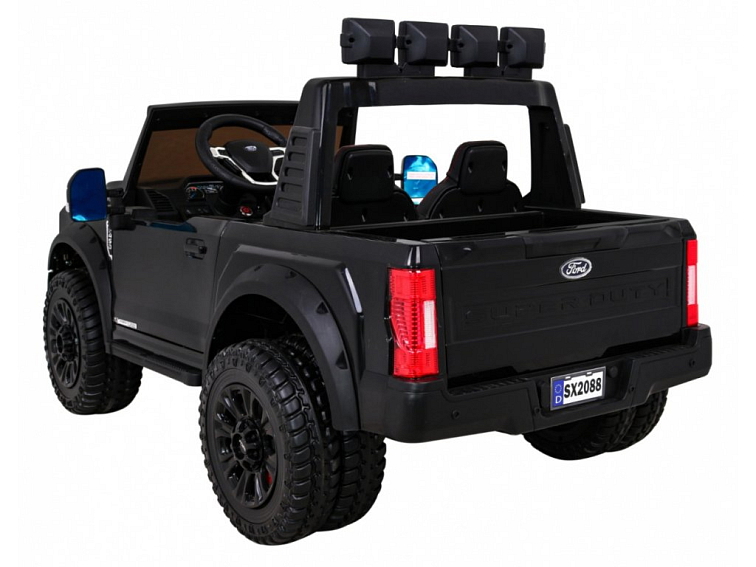 Dětský elektrický Ford Super Duty | 180W | černá