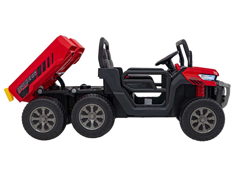 Elektrické auto buggy | šestikolka | 180W | červená