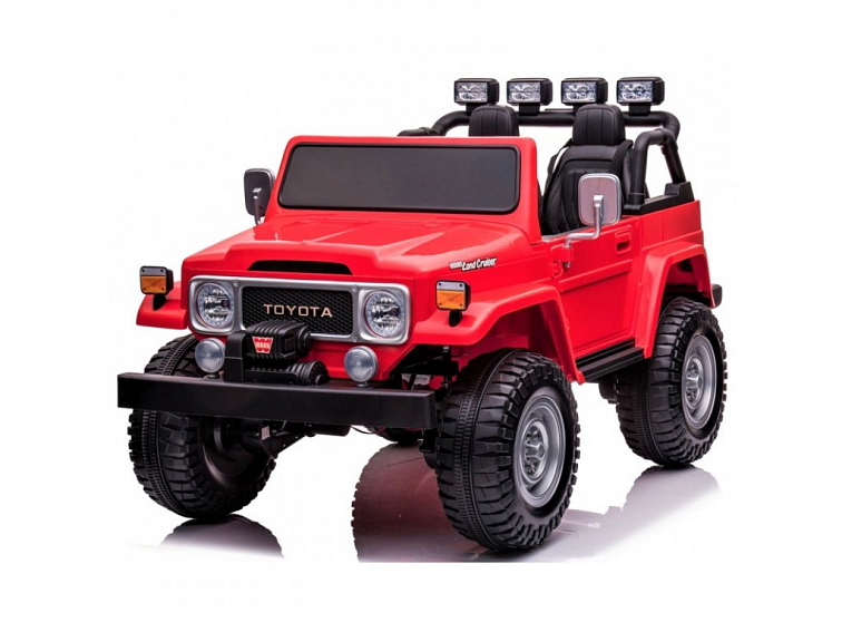 Elektrické auto Toyota LAND CRUISER | 4x4 | 24V | červená
