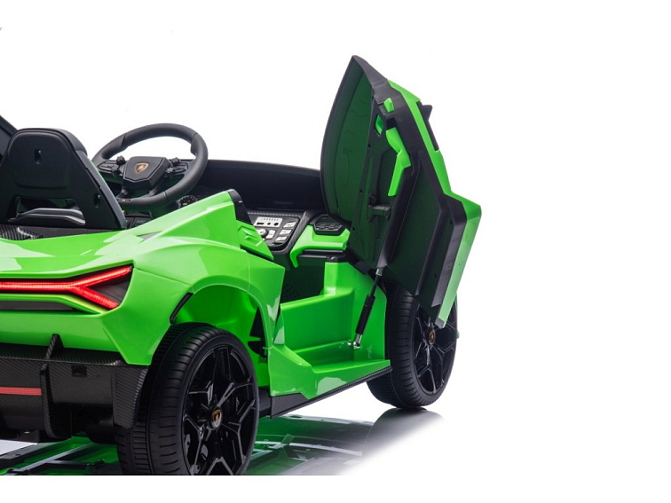 Dětské elektrické Lamborghini Revuelto XL | EVA kola | zelená