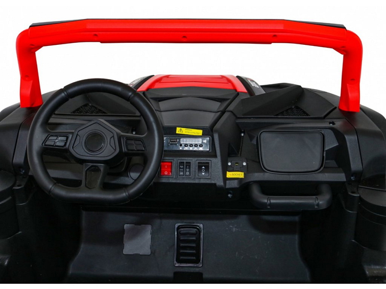 Dětská elektrická Buggy ATV Racing 4x4 | 4x200W | červená