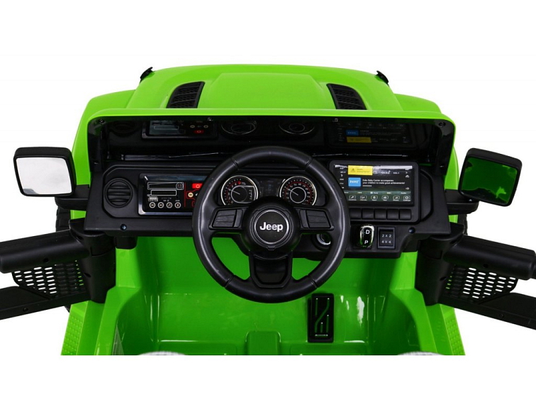 Elektrické auto pro děti Jeep Wrangler Rubicon | zelená