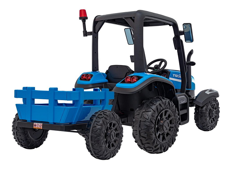 Elektrický traktor s valníkem pro děti BLAST 206 | 2x200W | modrá